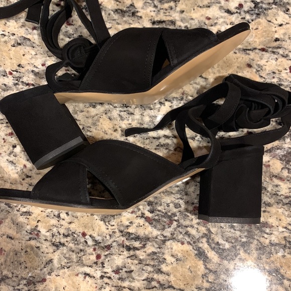 Charles David Suede Sandals - Picture 7 of 7